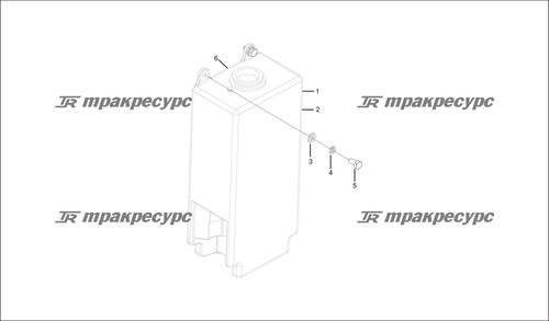Монтажный кронштейн омывателя CDM863.15-001
