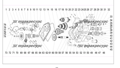 Болт M33×1.5