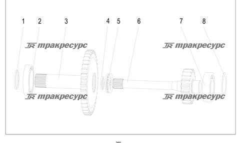 Подшипник 51111