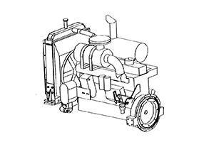 Двигатель 4D94LE (Komatsu FD30T-16)