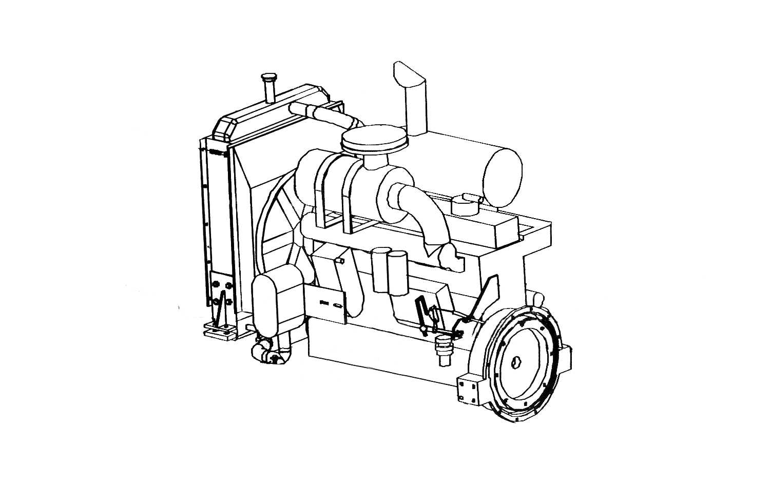 Двигатель YANMAR 4D92E