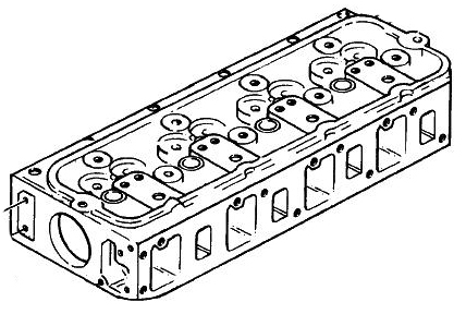 Головка блока цилиндров (TCM FHD15T3Z)
