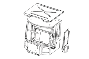 Система стеклоомывателя (параллельная система стеклоомывателя для лобового стекла; стандарт)